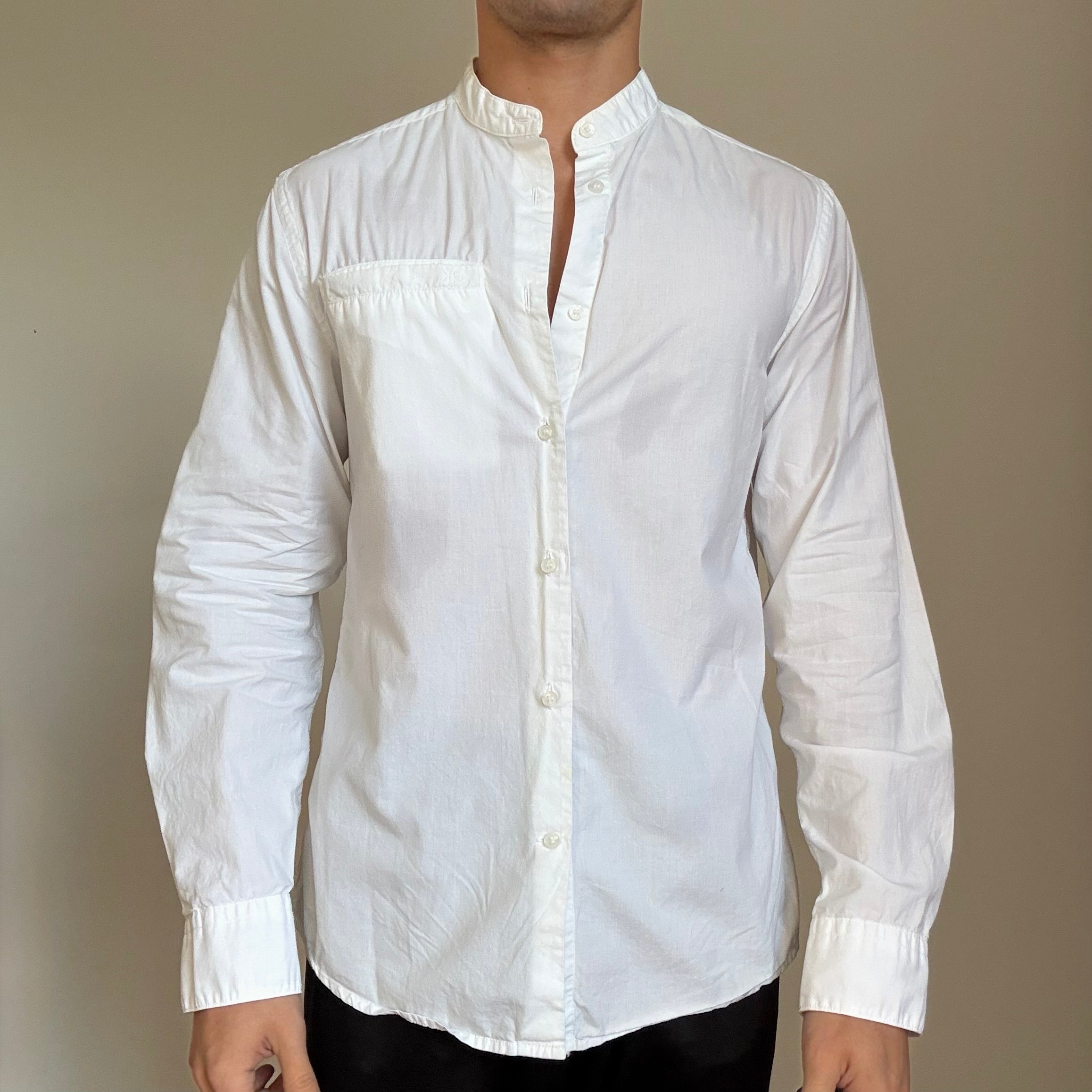 Camisa Blanca Mao