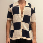 Camisa Checkboard Tejida